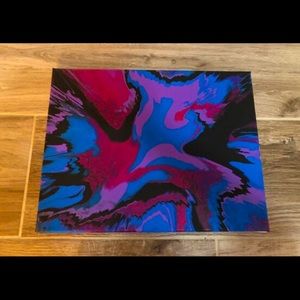 Handmade Stunning Acrylic Spin Art